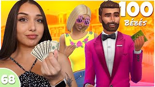 Maya fait des bébés avec une star ! *100 baby challenge* EP68 | sims 4