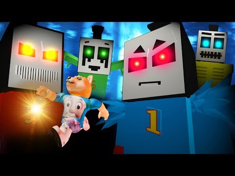 Escape From Scary Thomas Slender Engine in Roblox!