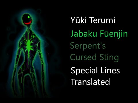 (OBSOLETE VIDEO)BlazBlue Centralfiction Yūki Terumi's Jabaku Fūenjin Special Lines Translated