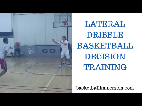 Lateral Dribble Basketball Decision Training