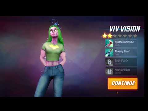 Viv Vision Red Star Orb Opening! - T4 and ISO Discussion - Marvel Strike Force -  [Amazon Appstore]