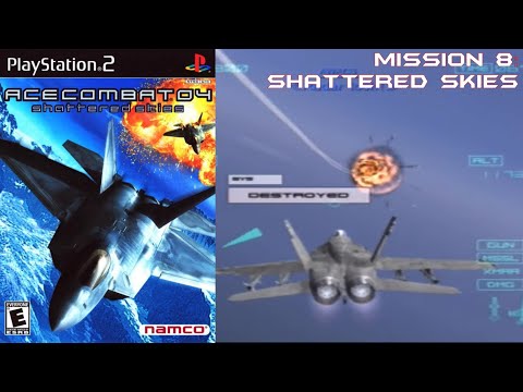 Ace Combat 4 (PS2) Walkthrough - Mission 8: Shattered Skies