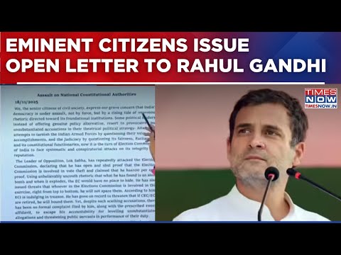 Rahul Gandhi Faces Fresh Heat? Eminent Citizens' Issue Open Letter To Rahul On 'Venomous Rhetoric'
