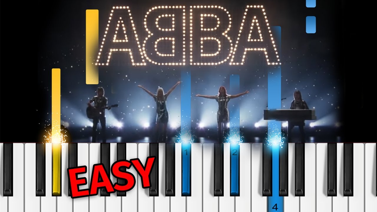 ABBA - I Still Have Faith in You - EASY Piano Tutorial