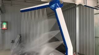 Touch free Single arm 360 touchless car wash machine made by Risense C