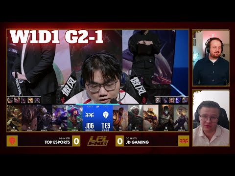 JDG vs TES - Game 1 | Week 1 Day 1 LPL Winter 2026