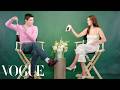 Millie Bobby Brown Louis Partridge Ask Rapid Fire Questions Off The Cuff Vogue