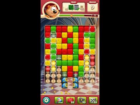 Toon Blast Level 8505 - NO BOOSTERS 🐻🐺🐱 | SKILLGAMING ✔️