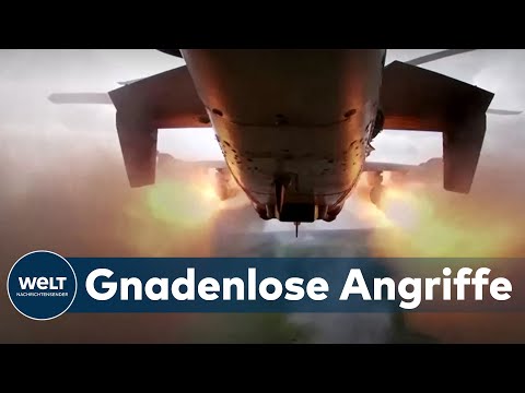 UKRAINE-KRIEG: Harte Kämpfe im Donbass - Putin droht Deutschland und Frankreich