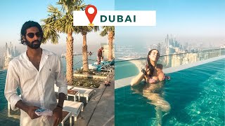 THE HIGHEST INFINITY POOL IN THE WORLD | Dubai Address Beach Resort