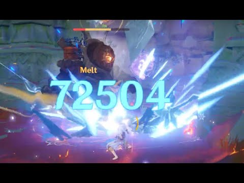 Chongyun - Burst Damage Test v1.0