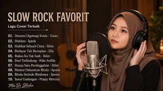 Download lagu 🎶SLOW ROCK FAVORIT || Dirantai Digelangi Rindu - Exists (versi slow ) | Cover Putri Adriana💖 mp3