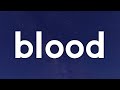 nothing,nowhere. - blood (Lyrics) (ft. KennyHoopla & JUDGE)