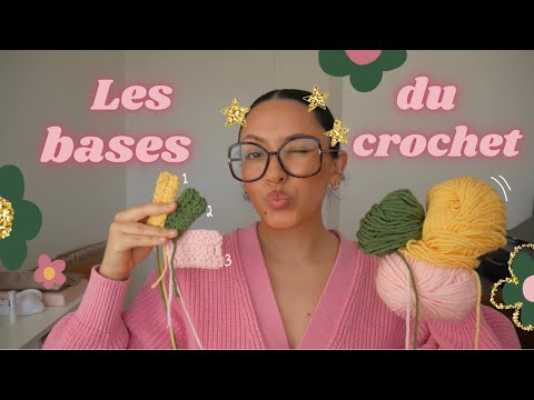 LEARN CROCHET - EP 2: LES POINTS DE BASE 🧶