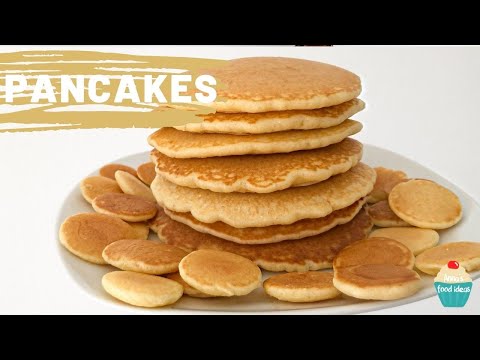 Fluffige Pancakes Rezept | Mini Pancakes | Pfannkuchen Rezept - Anna´s food ideas