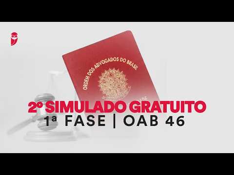 2º Simulado Gratuito - 1ª Fase OAB 46 - Correção