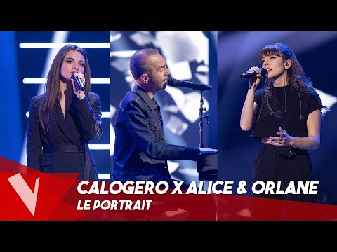 Calogero – 'Le Portrait' ● X Alice & Orlane | Finale | The Voice Belgique Saison 9