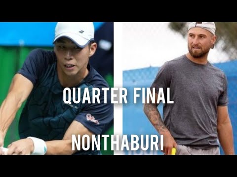 Makoto Ochi ( 越智誠 ) VS Omar Jasika | Nonthaburi Challenger Thailand 2022 | Quarter Final