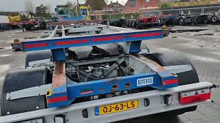 Burg BPO 15-27 CCXGX 3-Axle BPW - LZV Dolly - Lift/Steering Axle - Hy semirremolque de contenedores | Imagen 4 - Autoline