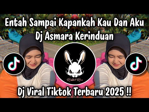 DJ ENTAH SAMPAI KAPANKAH KAU DAN AKU - DJ ASMARA KERINDUAN || DJ TIKTOK TERBARU 2025 