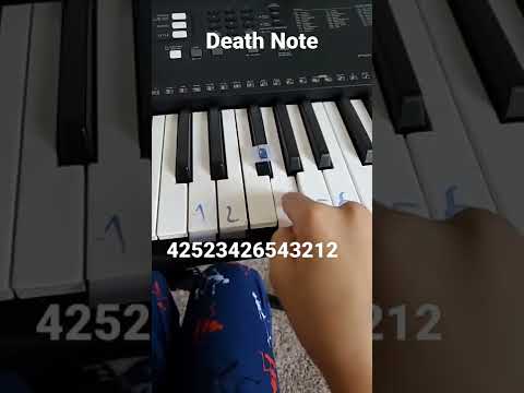 Death note #piano  #deathnote #easy