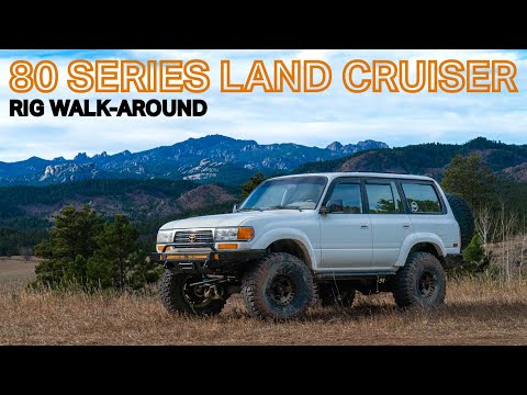 LIFTED Overland Land Cruiser Rig Walk Around | Black Hills Builds | TRIPLE LOCKED | Full Build List!