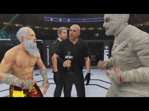 UFC 4 - Old Bruce Lee vs. Scary Mummy - Crazy UFC 👊🤪