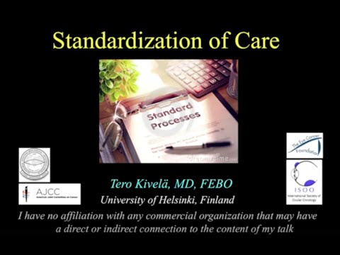Retinoblastoma: Standardization of Care - Dr. Tero Kivela