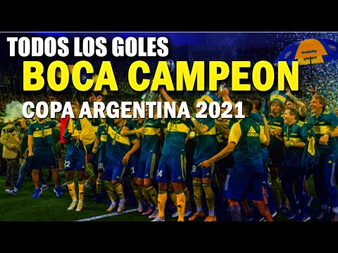 TODOS los GOLES de BOCA CAMPEÓN de la COPA ARGENTINA (2021)