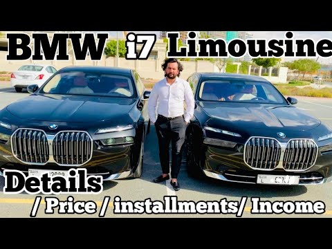 BMW i7 Sedan In Limousine in Uber || Full Detailed Video || Uber Driver In Dubai || Faraz Sahil