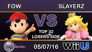 2GGT: Pink Fresh Saga - FOW (Ness) Vs. FAD | SlayerZ (Peach) Losers Side - Smash Wii U