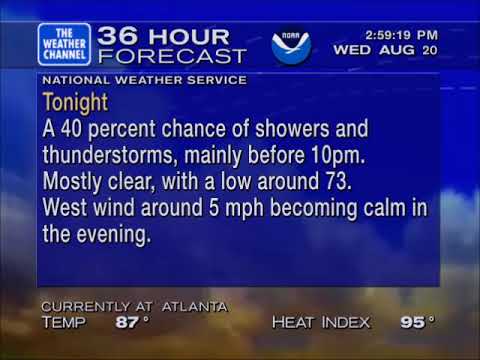 WeatherSTARXL v1 Emulation - Improved Radar Presentation