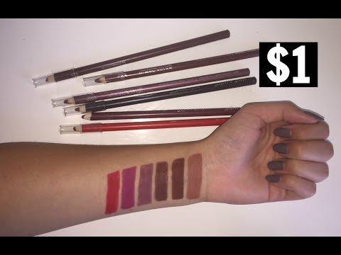 Wet n Wild Color Icon Lip Liners - Review + Lip Swatches