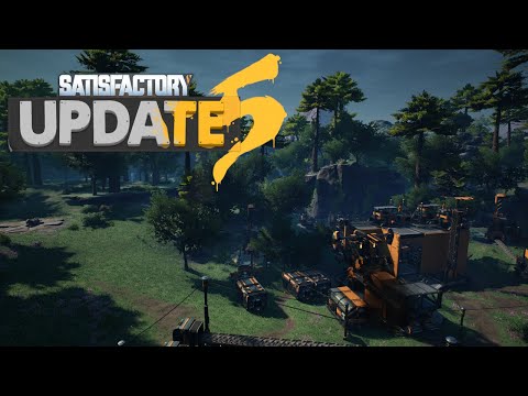 Steel Production, Coal Power Setup Satisfactory Update 5