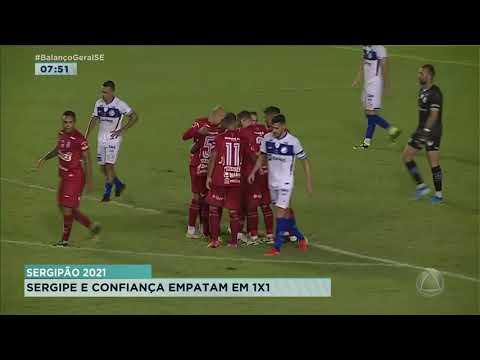 Sergipe 1 x 1 confiança | Campeonato Sergipano 2021 | Melhores Momentos