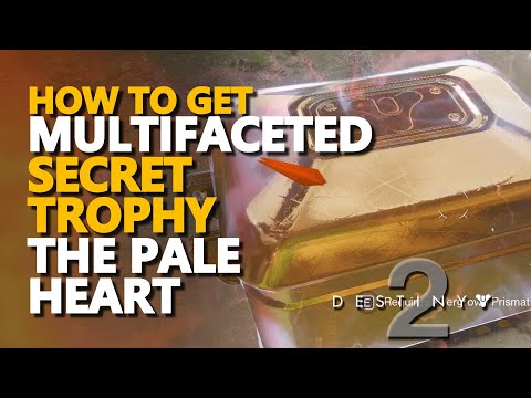 Multifaceted Secret Achievement - The Pale Heart Trophy Destiny 2