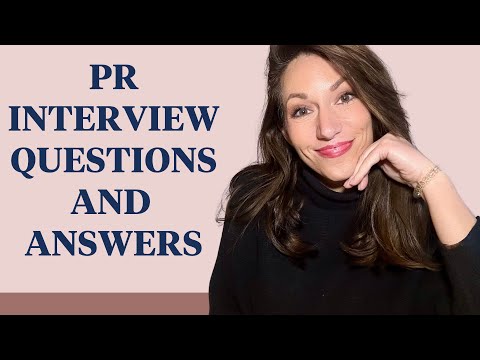 PUBLIC RELATIONS Interview Questions & Answers (PR)  #publicrelationsinterview #interviewtips
