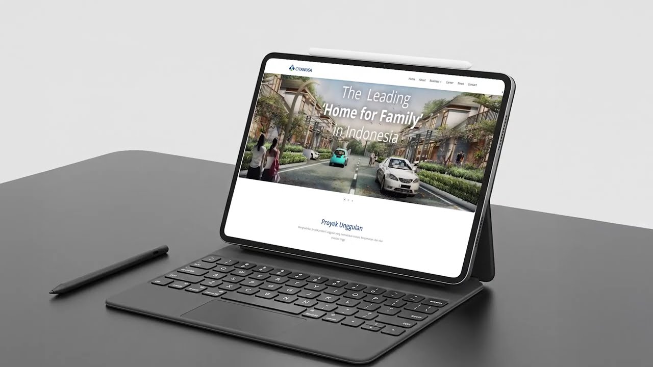 Citanusa - Website - Desain & Pengembangan CMS Wordpress Custom
