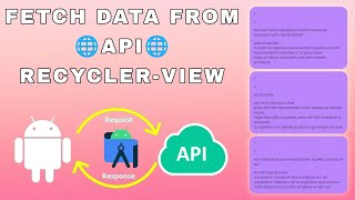 Android Kotlin: How to Fetch Data From API display in RecyclerView Android Studio || Techno Sp