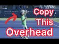 Perfect Overhead Technique (3 Easy Tennis Tips)