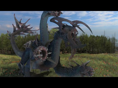Kharibdyss Animations | Total War Warhammer 3