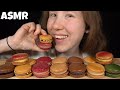 ASMR MACARON PARTY MUKBANG No Talking EATING SOUNDS