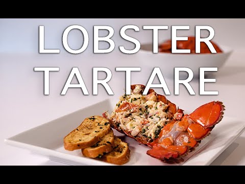 The BEST Lobster Tartare || How to Make Lobster Tartare || Easy Lobster Tartare Recipe