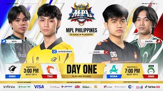 🔴 LIVE | MPL PH S18 | FILIPINO - Playoffs Day 1