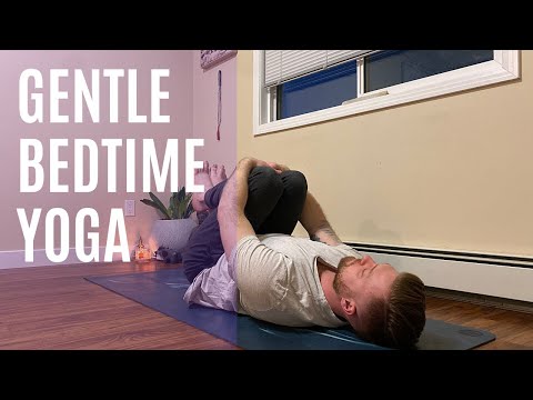 15 Minute Gentle Bedtime Yoga For Beginners