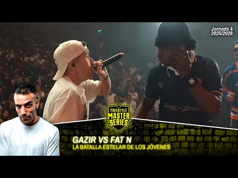 GAZIR BITES FOR AZUKY AGAINST FAT N *FAT N VS GAZIR* #FMSCOLOMBIA J4 Voting