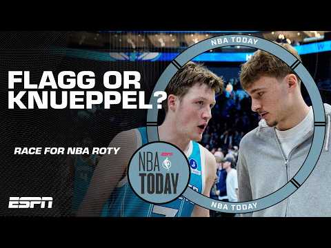 THE NERD IS HERE 😁 Cooper Flagg or Kon Knueppel for NBA ROTY? Chiney Ogwumike decides! | NBA Today