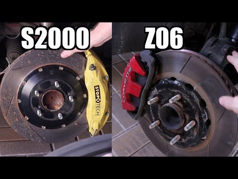 Z06 vs. S2000 Track Build - Brake Set Up