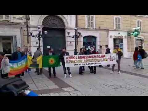 A Campobasso ‘Bella Ciao’ parla curdo