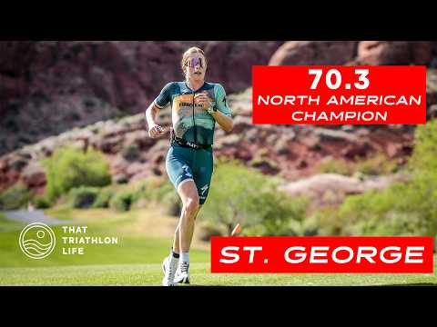 70.3 NORTH AMERICAN CHAMPION - A great week in St. George, Utah